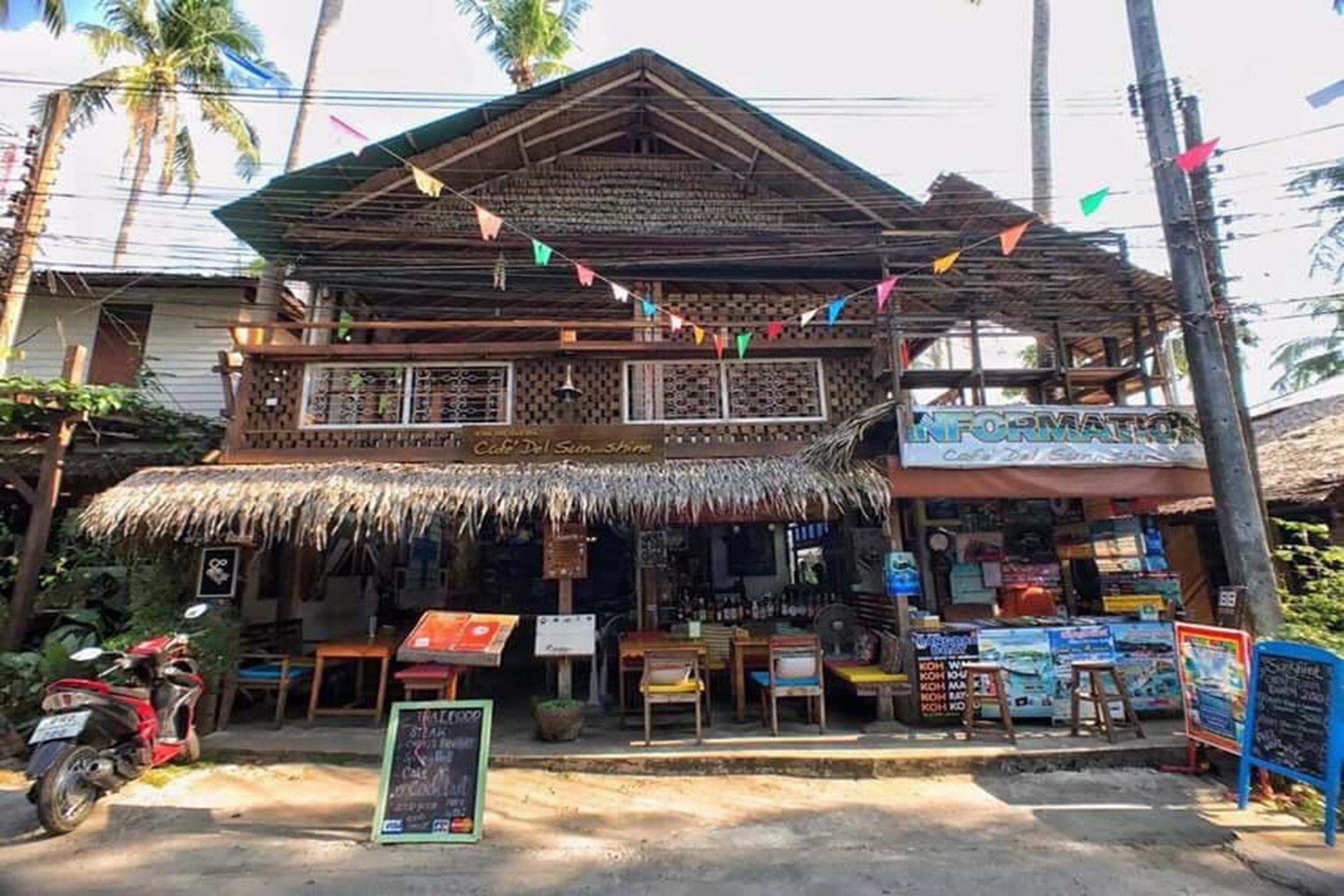 Cafe Del Sunshine Otel Koh Chang Dış mekan fotoğraf